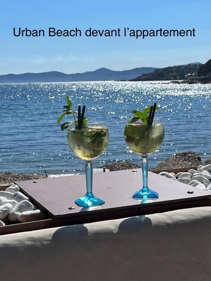 Duplex T3 Boulouris Pieds Dans L Eau Saint-Raphael (Var) Exterior foto
